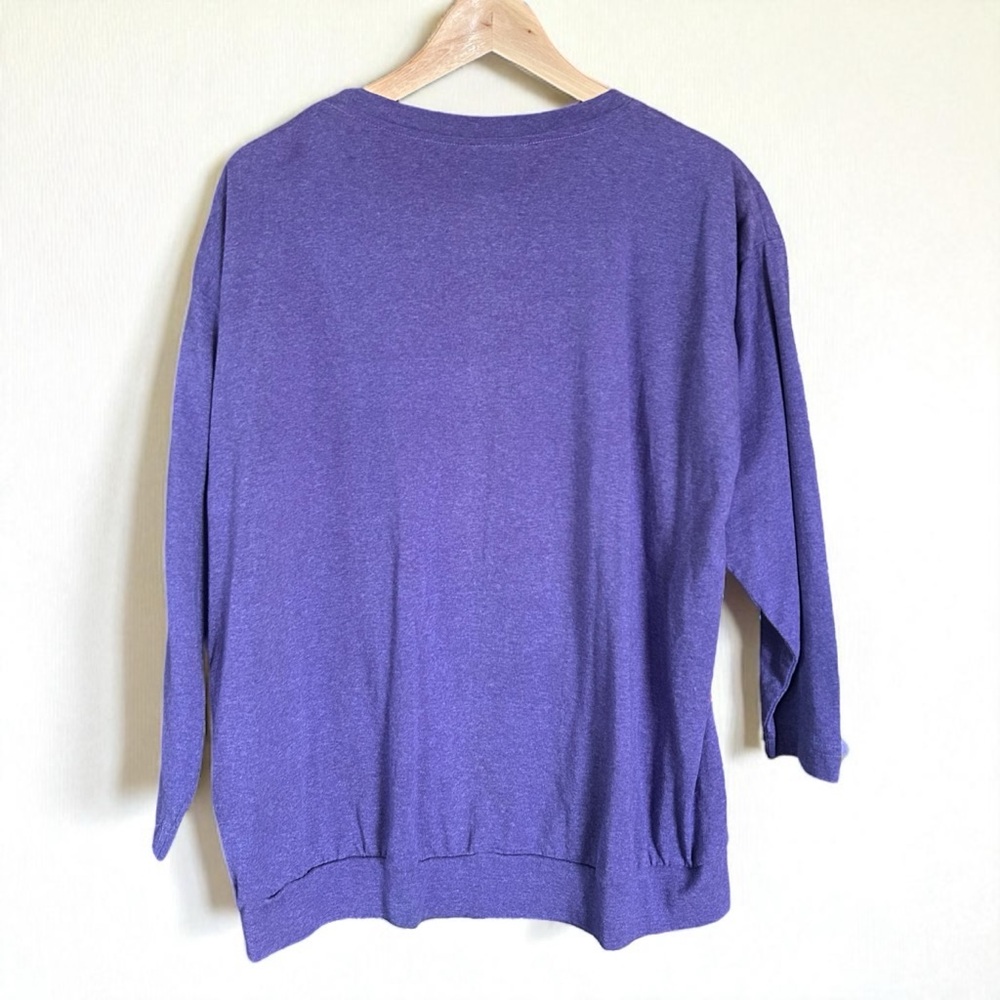 Purple Rhinestone Long Sleeve - Picture 7 of 9